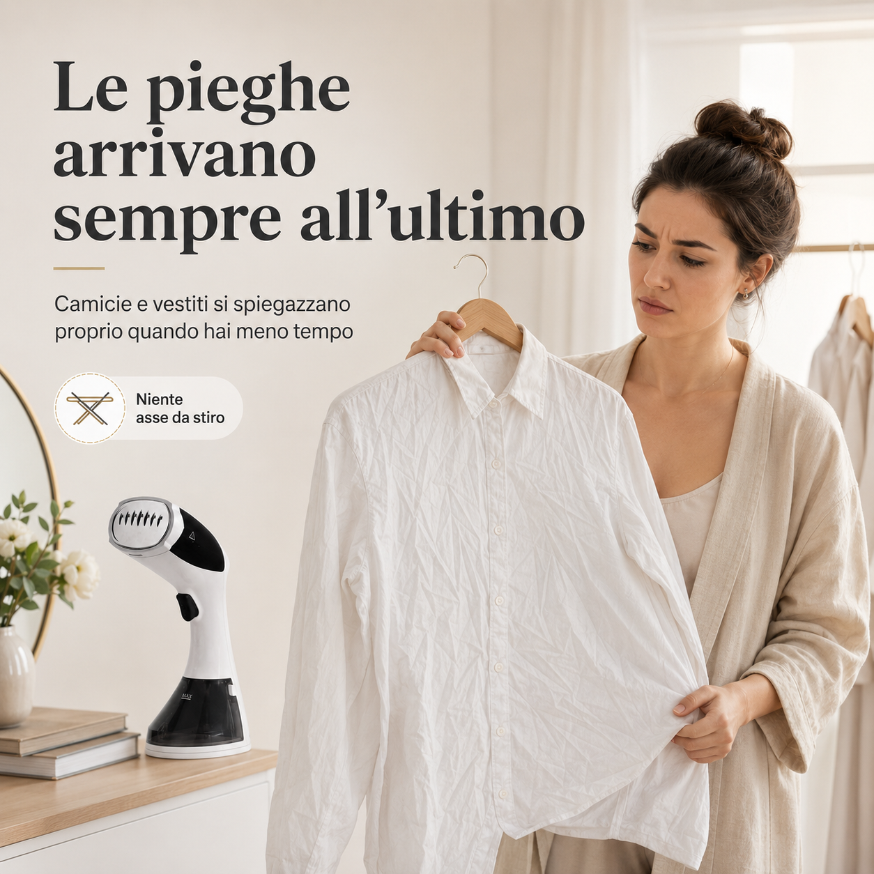FreshSteam™ – Stiratore Verticale Portatile a Vapore
